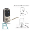 Fechadura Digital YRL 220L com Maçaneta Assa Abloy / Yale - com ou sem instalação - Image 3