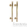 Puxador Para Porta Alça Dupla em Latão PFR514537