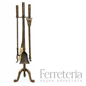 Kit de Limpeza, Jogo de Ferramentas para Lareira ALF20462