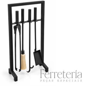 Kit de Limpeza, Jogo de Ferramentas para Lareira ALF20464
