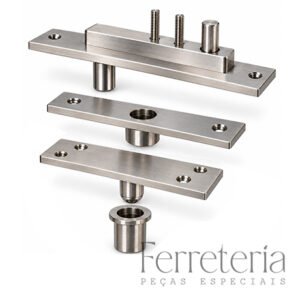 Dobradiça Pivotante Com Regulagem em Inox PFR1430 para 150,200,300,500 e 1.000kg