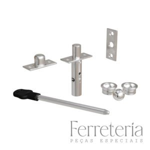 Dobradiça Pivotante Com Regulagem em Inox PFR1440 até 60kg